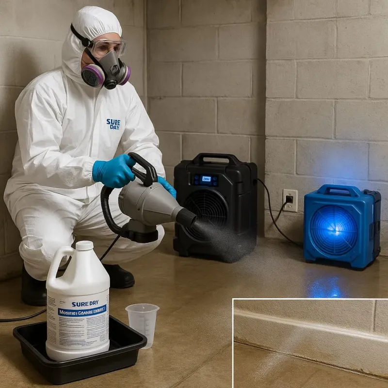 Sanitization and Odor Removal process in Marienville, PA