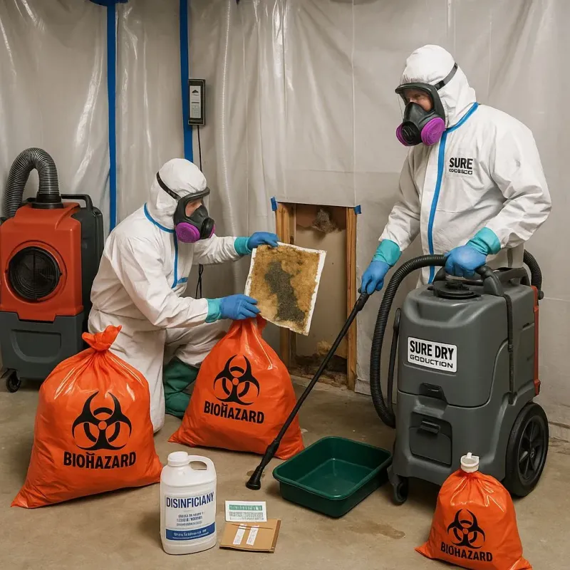 Contaminated Water Handling Protocols process in Marienville, PA