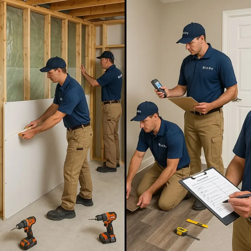 Repairs and Reconstruction process in Marienville, PA